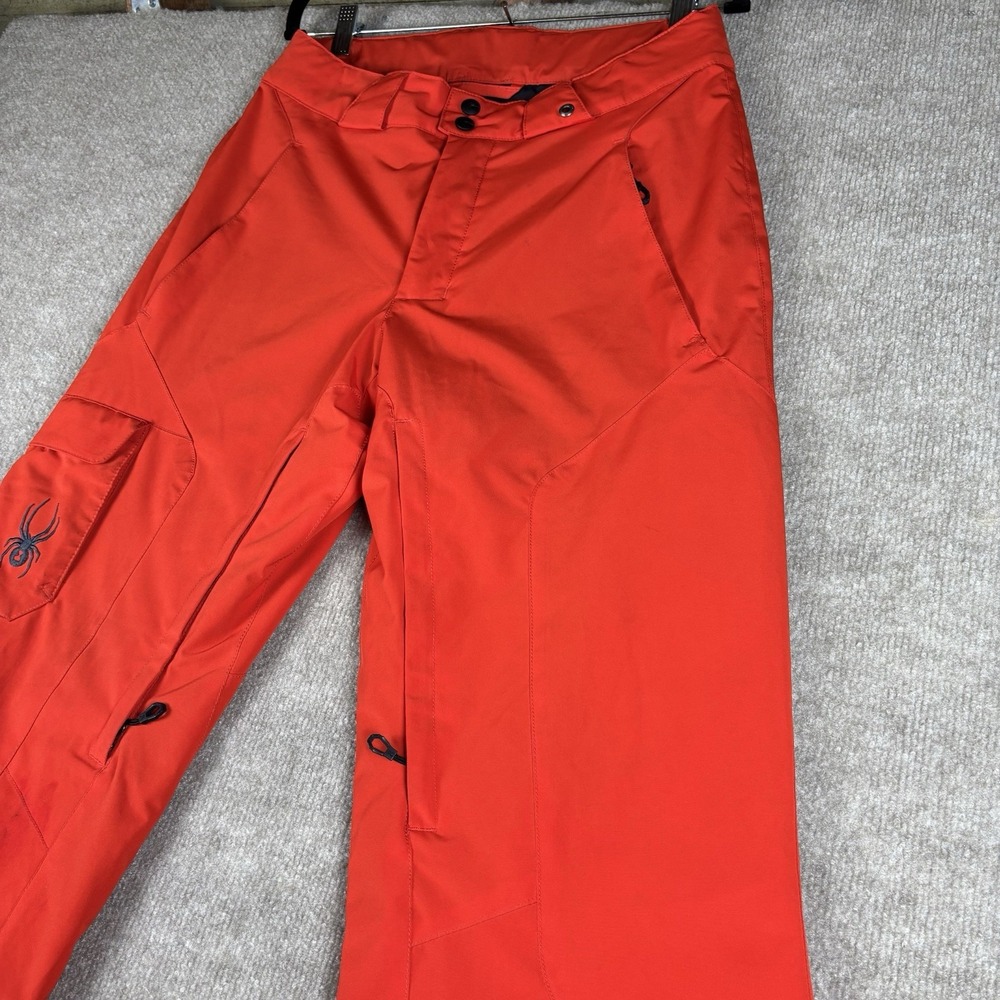 Spyder Thinsulate Insulated Ski Snow Pants Men's Small Red Waterproof Winter - Picture 14 of 14